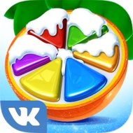 Fruit Land match 3 for VK (MOD, apples)