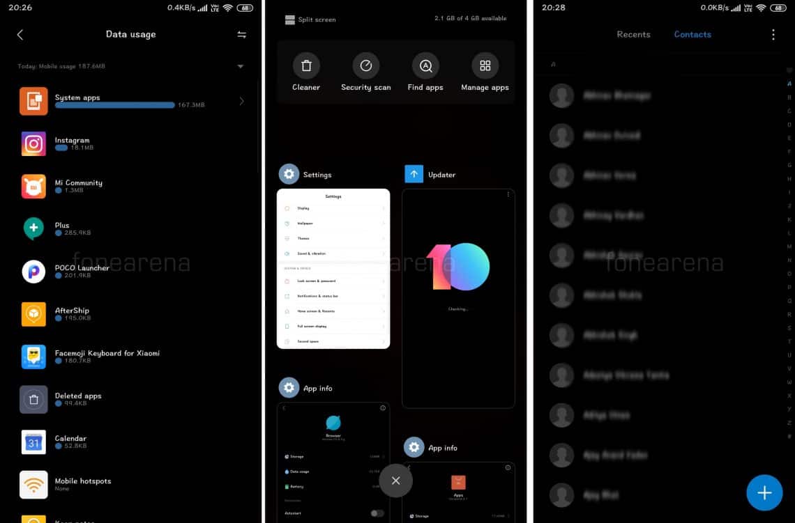 MIUI 10 will get a dark theme