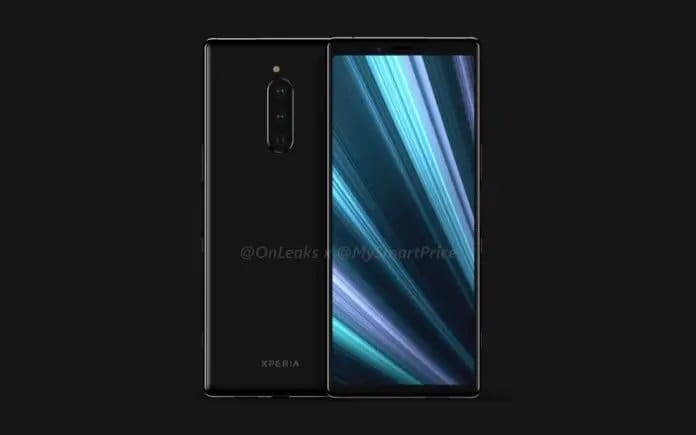 В Сети появились рендеры Xperia XZ4