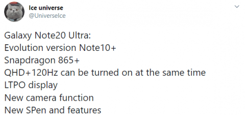 All features of Samsung Galaxy Note 20 Ultra are now available