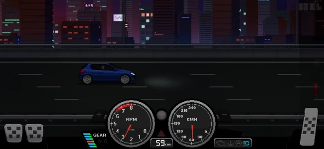 Pixel Car Racer (MOD, много денег)